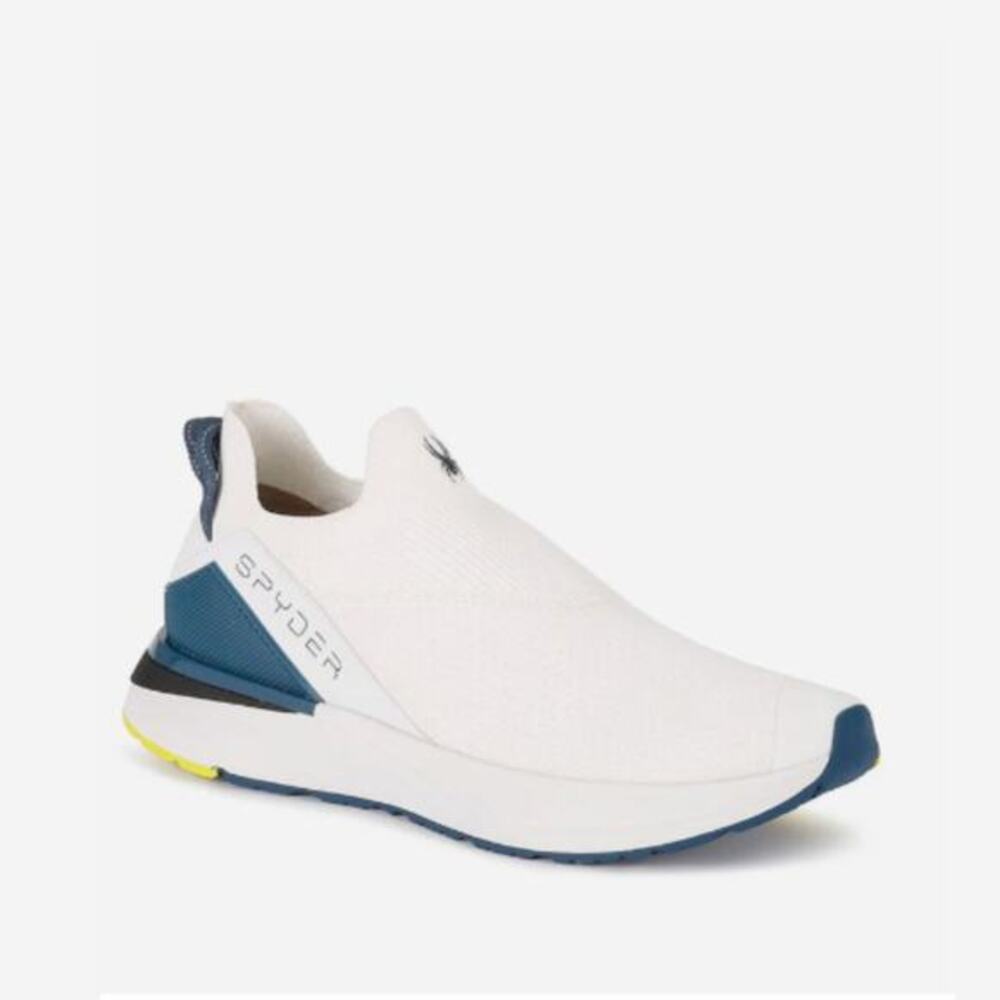 Spyder Men's Tanaga White‎ Mesh Slip-On Casual Workout Sneakers Size 9M